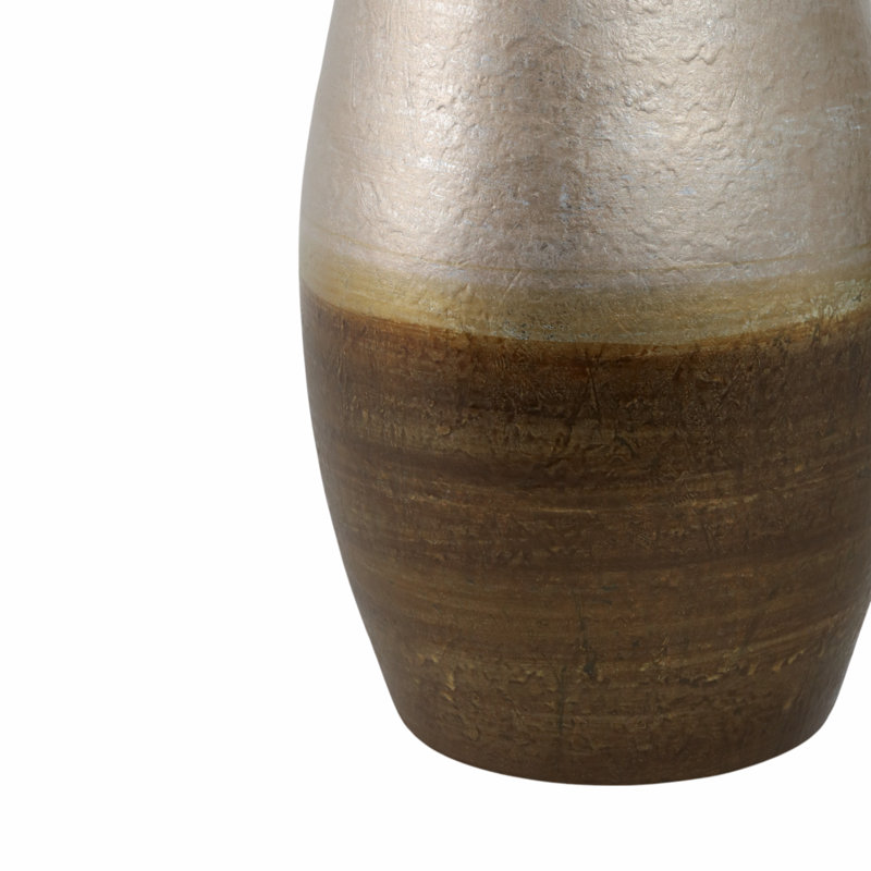 Handmade Glass Table Vase, 18" H x 8" W x 8" D