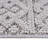 White Geometric Area Rug 2x8 Loom & , Stain Non-shedding, For Bedroom Eat-in Kitchen, , Pet Approved Rug, Pattern, Nursery Dorm Room, Soft Underfoot, Safe