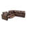Nchevyshill Leather Match Power Recline Sectional-848549535