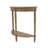 Simplify 28.5" Half Moon Entry Table With Shelf, Small Accent End Table-165237407