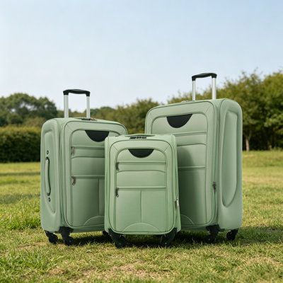 Ensemble de 3 valises extensibles Softside Valise