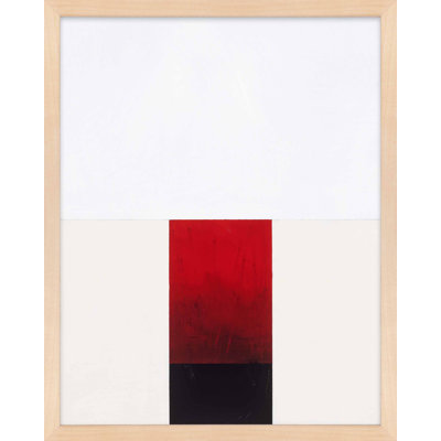 Tempo with Red 2 Print by Robert Kamnatnik