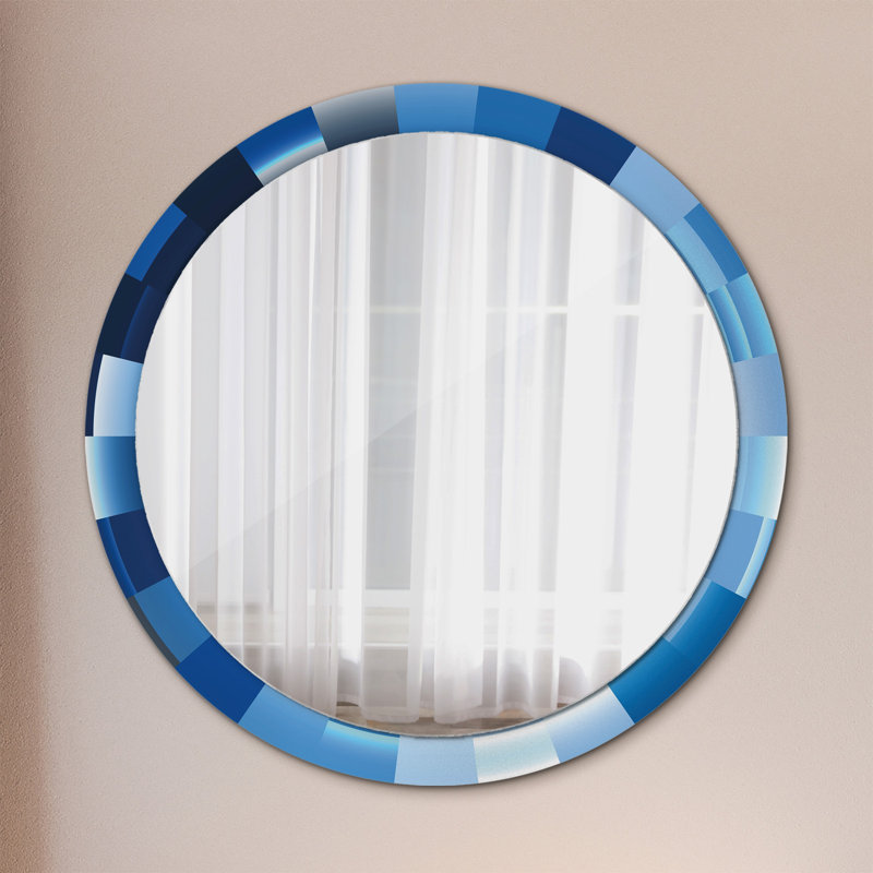 Huldar Glass Flat Wall Mirror