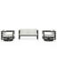 Avion 3 Piece Loveseat Set With Swivel-1720967433-1720967427