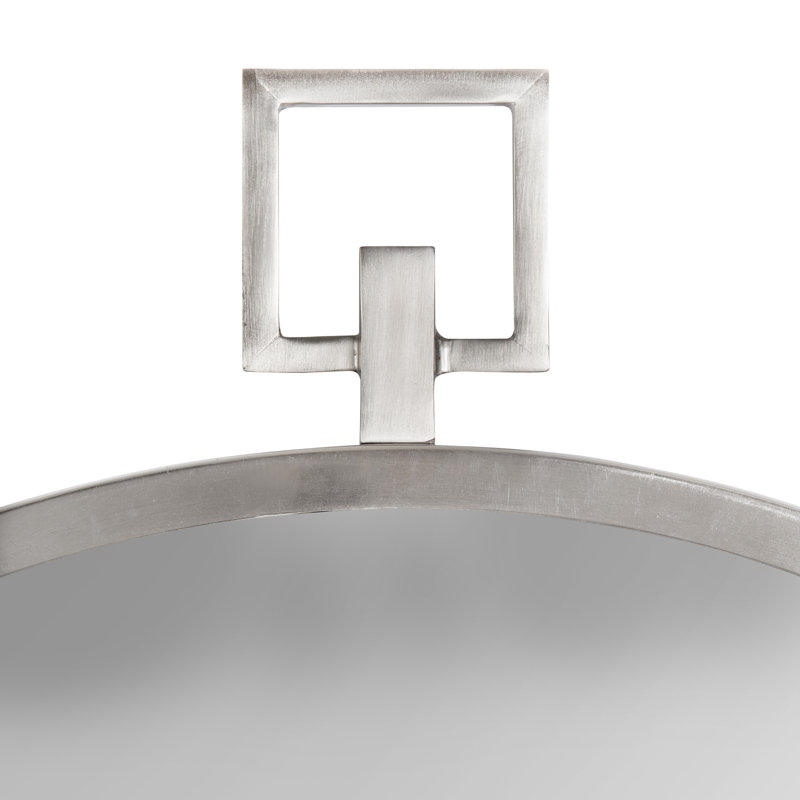 Alyshia Metal Mirror, Silver