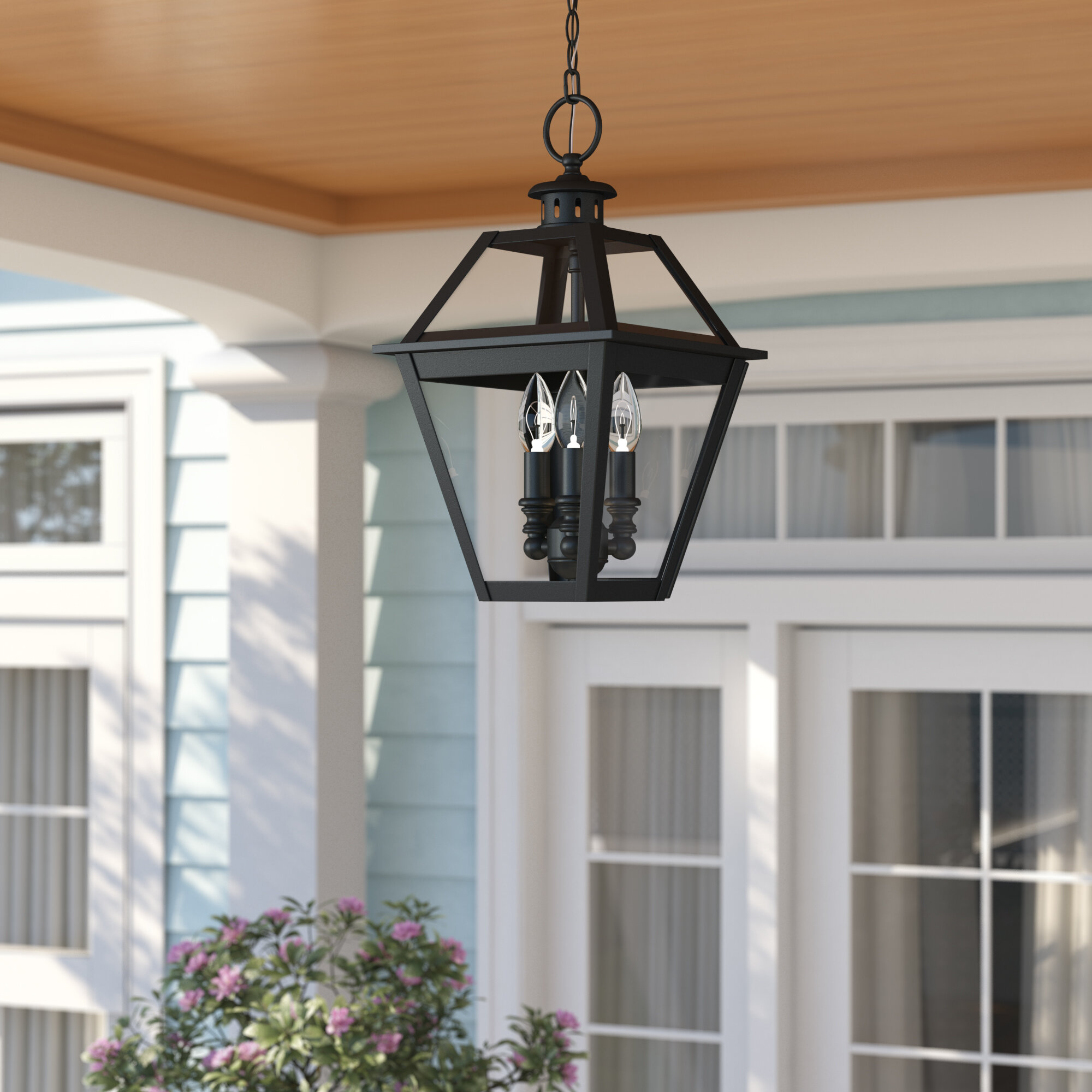 NEWWORLDDECOR Jasper Mini 6 Outdoor Hanging Lantern & Reviews