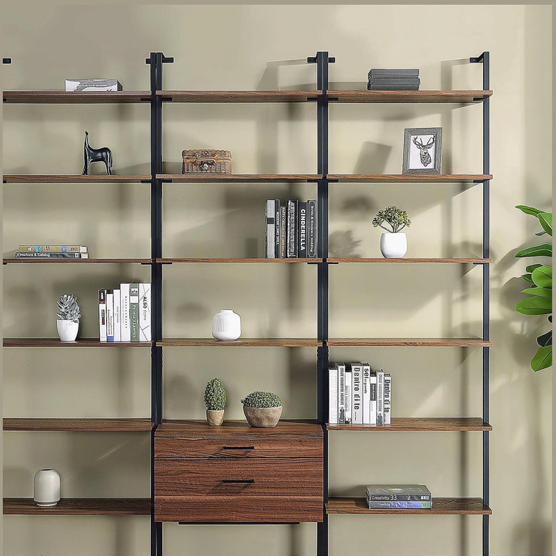 4-shelf Storage Wall Bookshelf