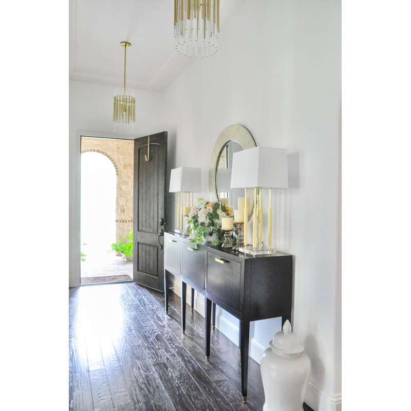 Wallis 10 Light Pendant, Aged Brass, 6 