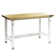 Seville Classics UltraHD Adjustable Height Workbench, 48" W x 24" D x 28.5" - 42" H