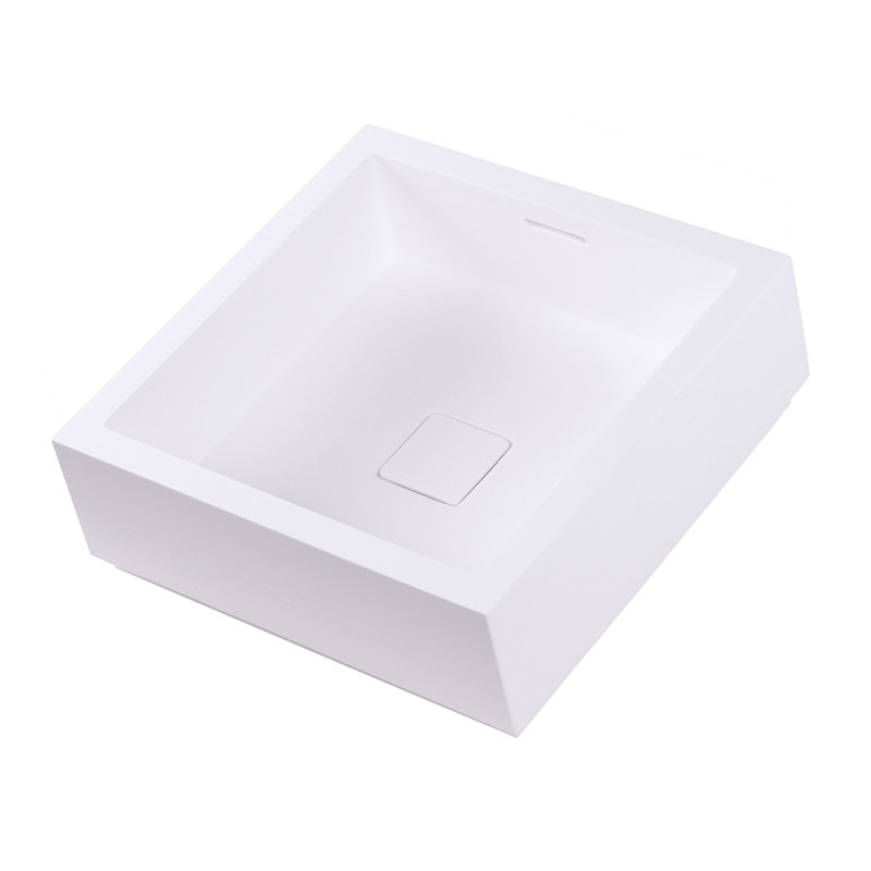 Torre 16'' W Single Vanity Top, Matte White