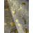 Bright Gold Metallic Acid Washed Cowhide Rug
