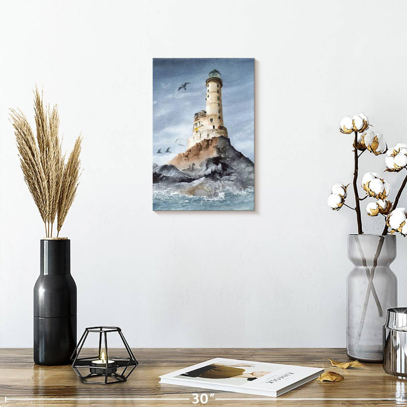 Aniva cape lighthouse Aletra, H 12 po x l 8 po