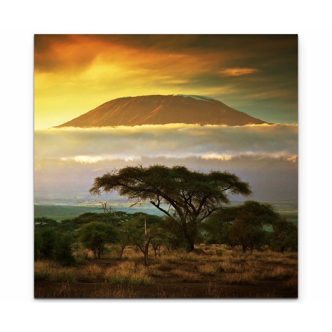 Leinwandbild Landschaft Kilimanjaro in Afrika