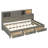Wooden Twin Daybed With Usb Ports & 3 Drawers-438856327-438856320