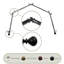 Ensemble de tringle à rideaux simple et quincaillerie pour baie vitrée à 4 côtés Solon-1652260619-1736138661