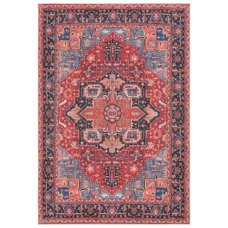 Marselina Serapi Performance Machine Washable Oriental Rug, Rectangle 5'3" x 7'6"