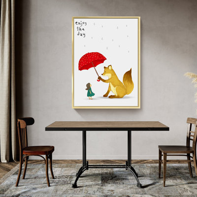 Impression sur toile, cadre flottant