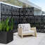 Screen Series Black Plastic Quadra Pattern Screen Set
