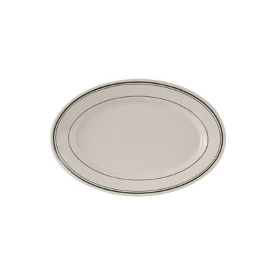 Tuxton Green Bay Ceramic Platter
