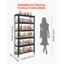 Display Cabinet with Acrylic Doors, 68 in Tall 5-Tier Curio Cabinet, Natural Wooden Fame, Collectibles Toy Organizers Rack & Display Case, Bookshelf for Home, Office, Playroom, Living Room