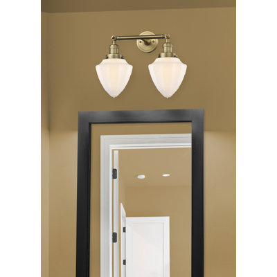 Éclairage pour meuble-lavabo à 2 lumières à intensité variable Antinette