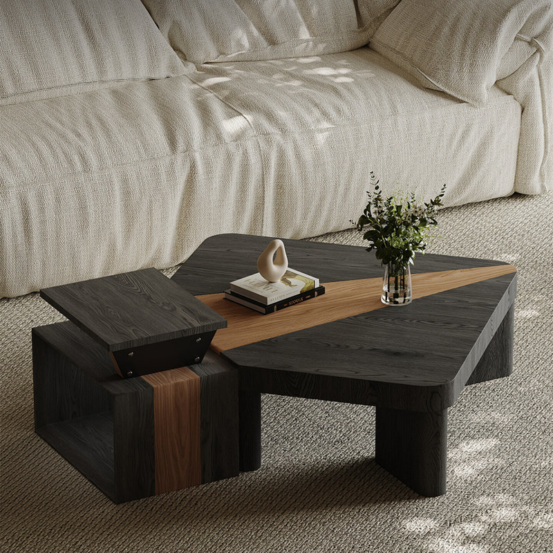 Table basse italienne de style créatif minimaliste
