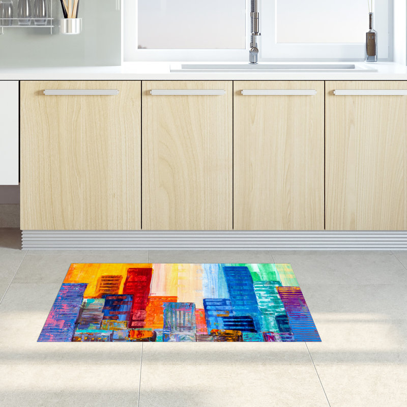 Georginia Abstract Area Rug, Rectangle 52 x 280cm
