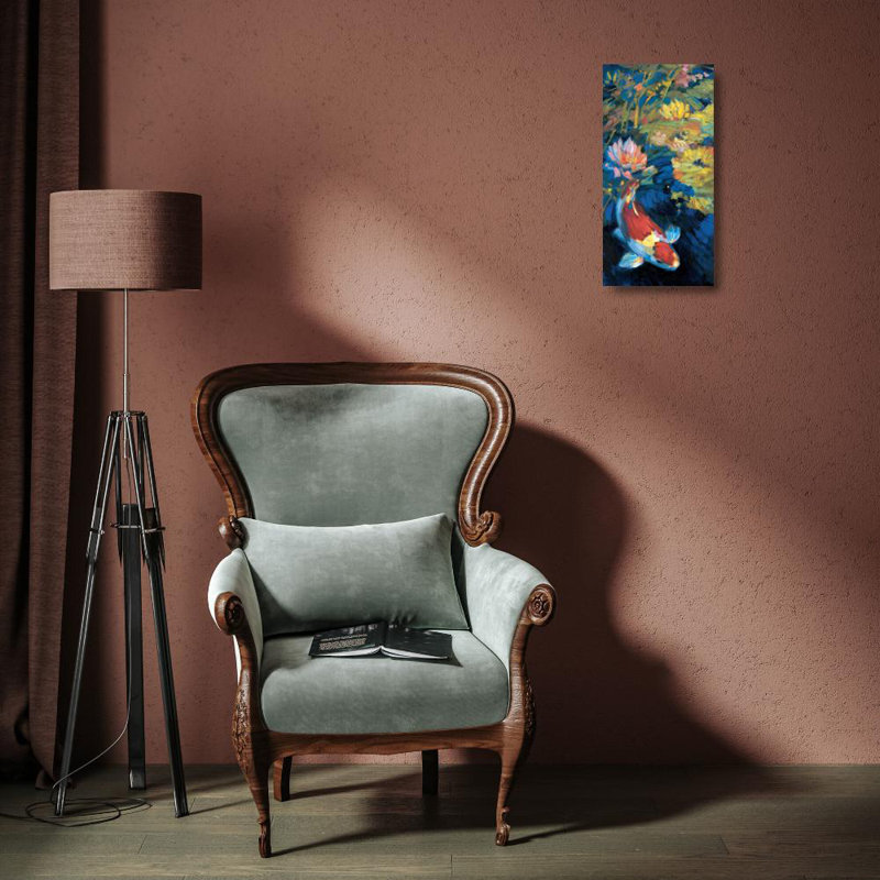 «Red Barrel Studio® Ostlund, Leif Gallery», art sur toile tendue: Asian Serenity I, H 18 po x l 11 po