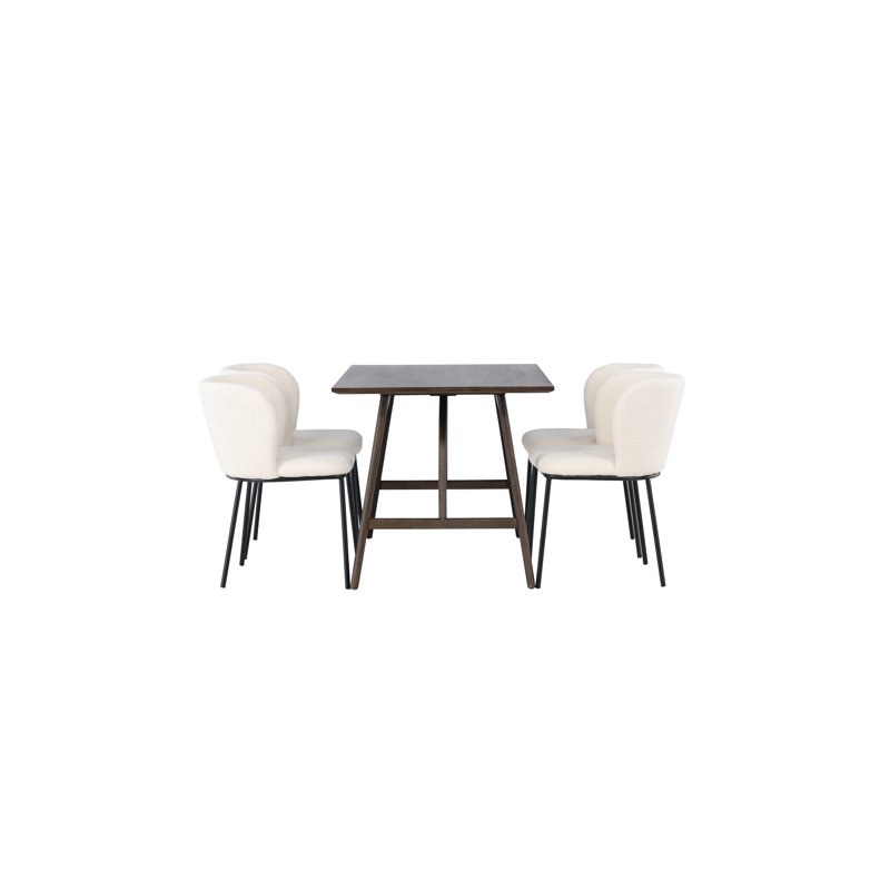 Bernhold 4 - Person Dining Set