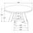 Kent Brown Oak 5-piece Dining Table Set