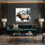 Art mural sur toile bleu-1842064062
