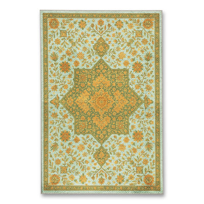 Tapis beige tissé traditionnel Mosso