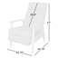 Fauteuil inclinable rembourré Piedmont-1405286836-1405286833