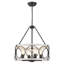 Lustre cylindrique rustique à 4 lumières Reback-951194609