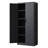 Lockable File Cabinet With 4 Shelves, Metal Storage Cabinet, Locking Cabinet With Doors For Home Office