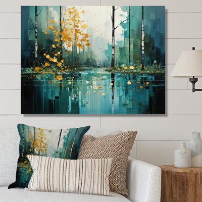 Abstrait forêt fluviale I