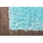 Tapis bleu pâle en fausse peau de mouton Jeremial-1317959657