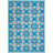 Floral Blue Outdoor Area Rug-57939629