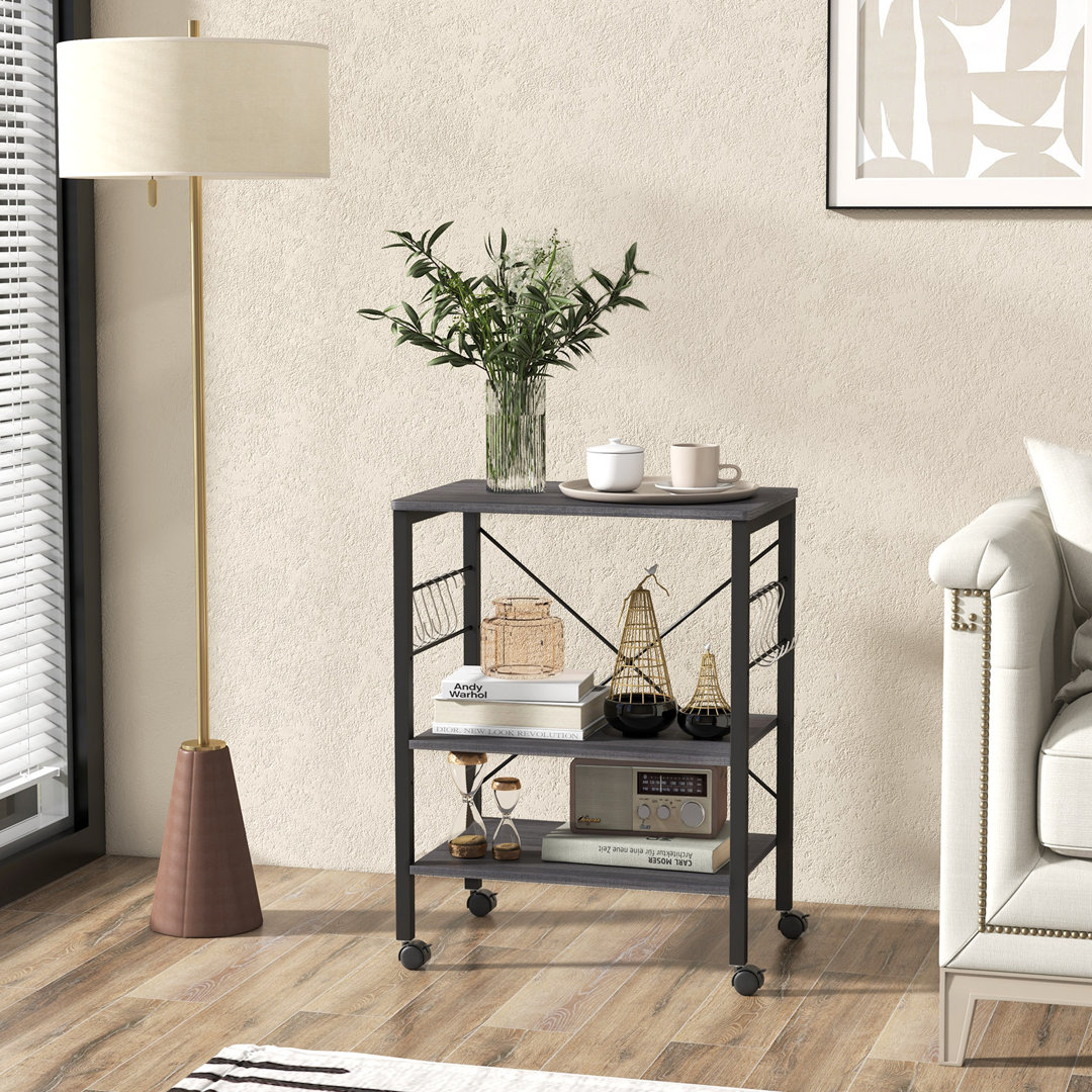 79cm H x 60cm W Utility Cart with Wheels