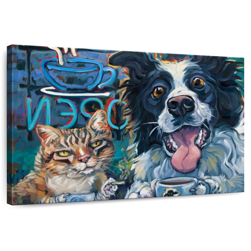 Dude Chill, 16" H x 24" W