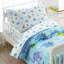 Taie d'oreiller en flanelle de coton 100% Wildkin Kids - douce, respirante et de taille standard - Dinosaur Land