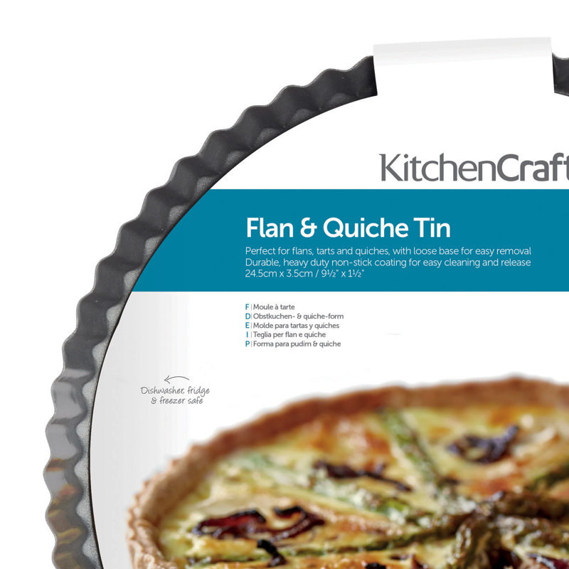 Non-Stick Round Flan / Quiche Tin with Loose Base