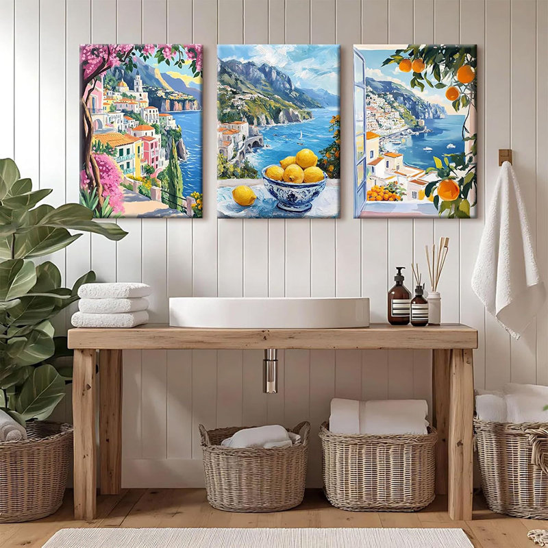 3 Piece Wrapped Canvas Print