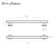Auvergne Grab Bar In Matte White