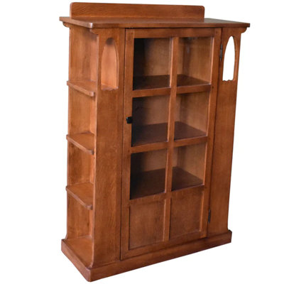 Scruggs 48'' H x 33'' W Solid Wood Standard Bookcase