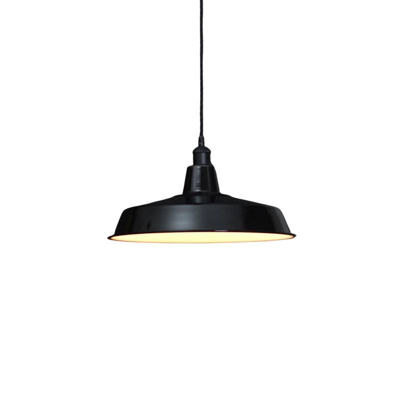 Sory 1 - Industrial Metal Basket Pendant Ceiling Light – Green Ceiling Shade, Indoor Lighting Fixture-Warehouse ceiling light