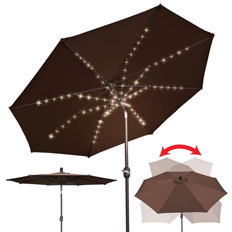 Parasol 9 pi Arguello, Brun