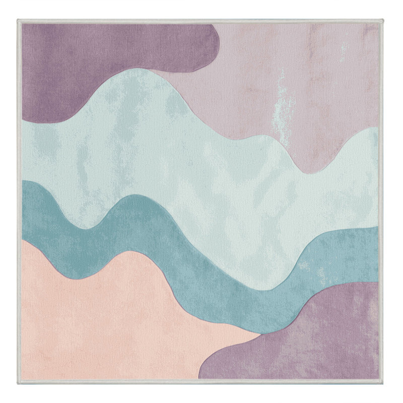 Tapis Coral Veil, Carré 4 pi