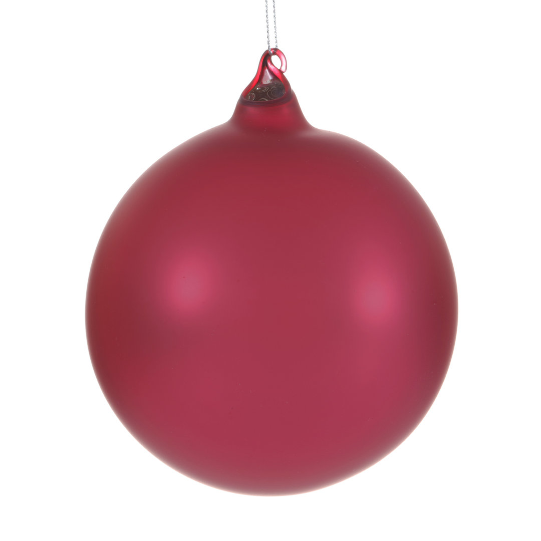 4.72'' Handmade Glass Ball Ornament (Set of 2) The Holiday Aisle®