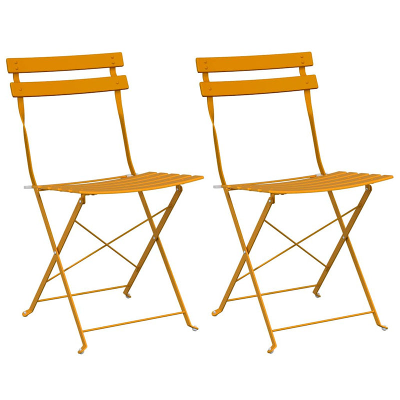 Patio Dining Side Chair, Mustard